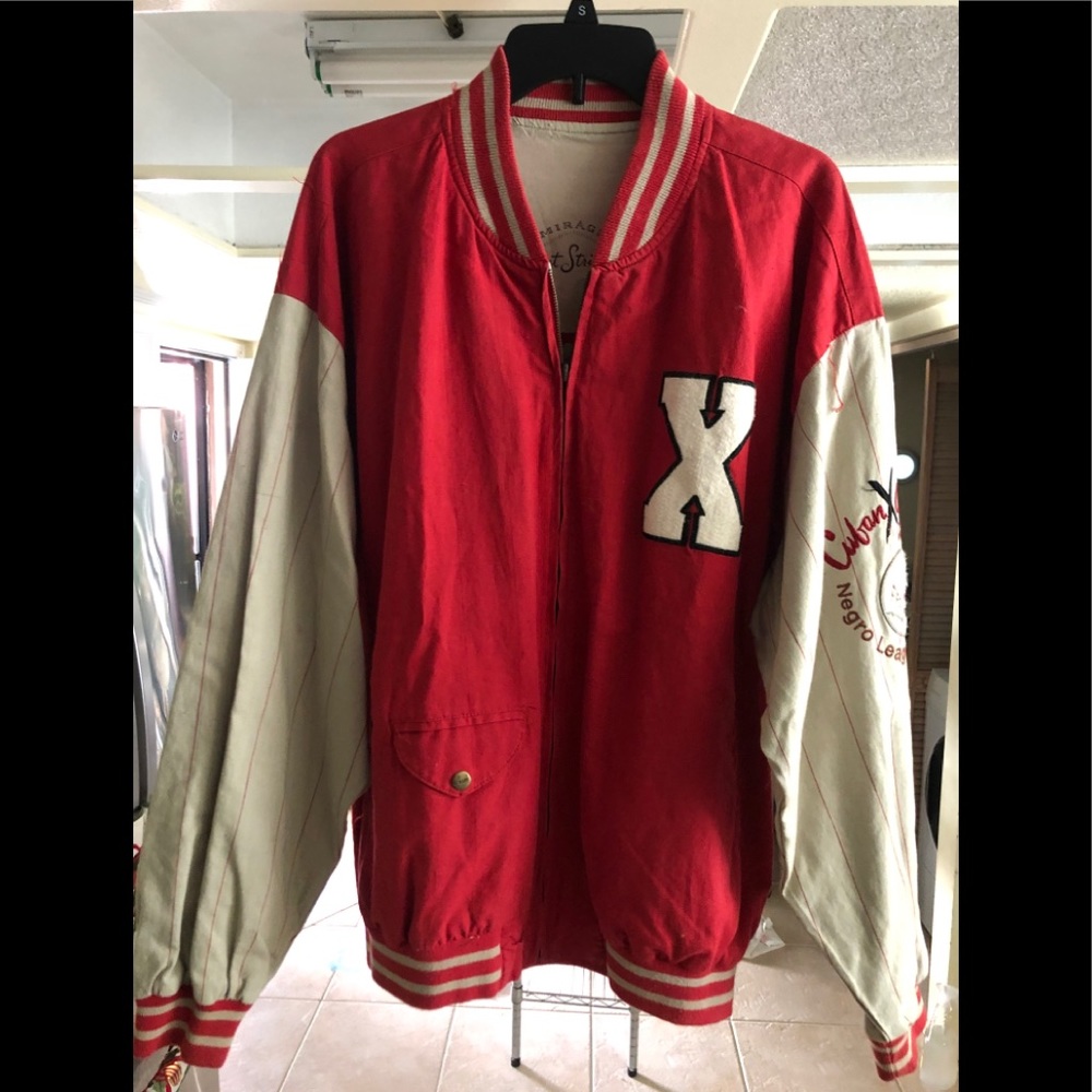 Cuban Giants Vintage Baseball Reversible Jacket